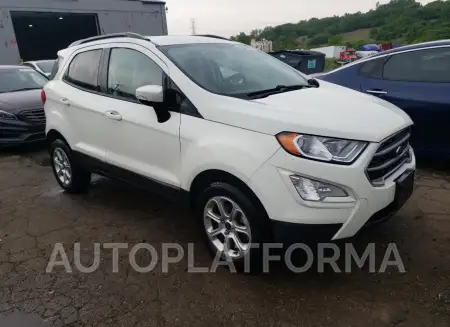 FORD ECOSPORT S 2022 vin MAJ6S3GL1NC466523 from auto auction Copart