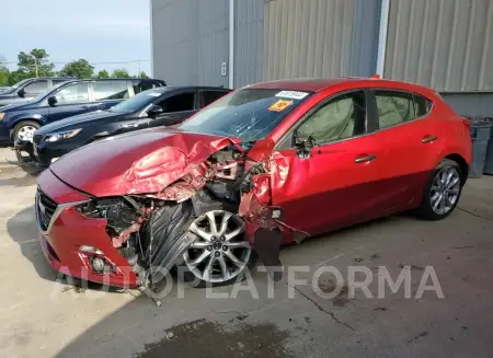 Mazda 3 2016 2016 vin JM1BM1N32G1289697 from auto auction Copart