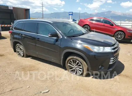 TOYOTA HIGHLANDER 2017 vin 5TDJZRFH3HS390242 from auto auction Copart