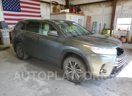 TOYOTA HIGHLANDER 2017 vin 5TDJZRFH8HS443047 from auto auction Copart