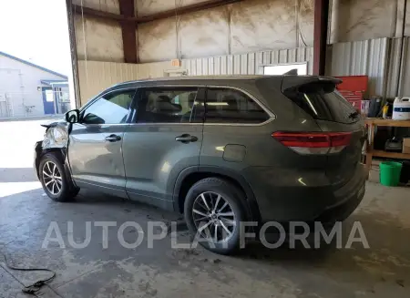 TOYOTA HIGHLANDER 2017 vin 5TDJZRFH8HS443047 from auto auction Copart