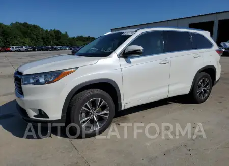 Toyota Highlander 2016 2016 vin 5TDKKRFH5GS185609 from auto auction Copart