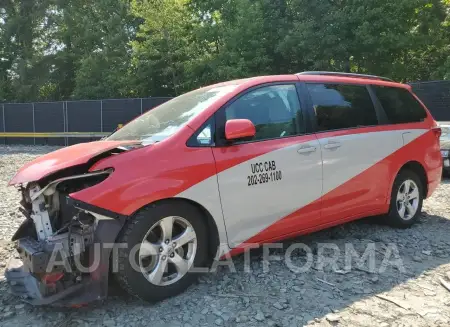 Toyota Sienna LE 2017 2017 vin 5TDKZ3DC3HS845471 from auto auction Copart