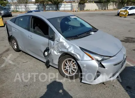 TOYOTA PRIUS 2018 vin JTDKBRFU6J3593106 from auto auction Copart