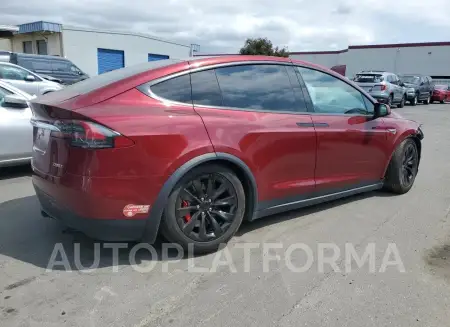 TESLA MODEL X 2016 vin 5YJXCAE43GFS00583 from auto auction Copart