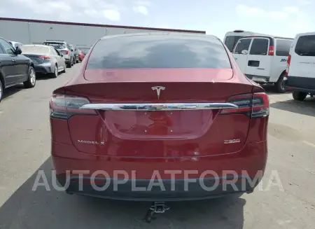 TESLA MODEL X 2016 vin 5YJXCAE43GFS00583 from auto auction Copart