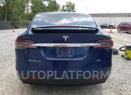 TESLA MODEL X 2017 vin 5YJXCBE21HF050303 from auto auction Copart