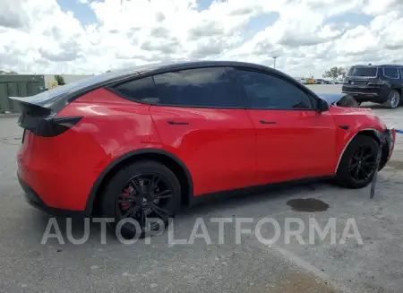 TESLA MODEL Y 2022 vin 7SAYGDEE2NF354124 from auto auction Copart