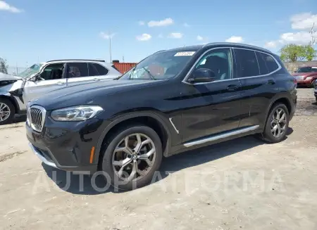 BMW X3 sDrive 2022 2022 vin 5UX43DP06N9K71801 from auto auction Copart