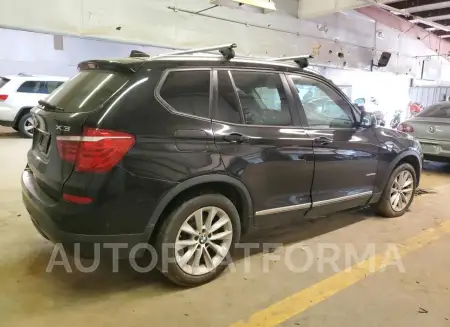 BMW X3 XDRIVE2 2015 vin 5UXWX9C54F0D50162 from auto auction Copart