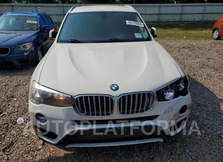 BMW X3 XDRIVE2 2016 vin 5UXWX9C58G0D85059 from auto auction Copart