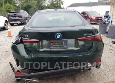 BMW I4 EDRIVE 2024 vin WBY43AW05RFR88679 from auto auction Copart