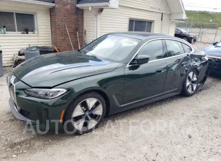 BMW I4 2024 2024 vin WBY43AW05RFR88679 from auto auction Copart