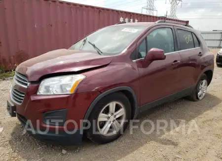 Chevrolet Trax 2016 2016 vin 3GNCJLSB5GL278715 from auto auction Copart