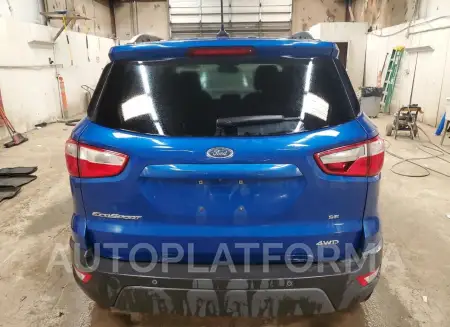 FORD ECOSPORT S 2018 vin MAJ6P1UL3JC190527 from auto auction Copart