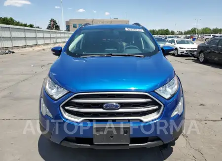 FORD ECOSPORT S 2022 vin MAJ6S3GL5NC465388 from auto auction Copart