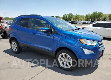 FORD ECOSPORT S 2022 vin MAJ6S3GL5NC465388 from auto auction Copart