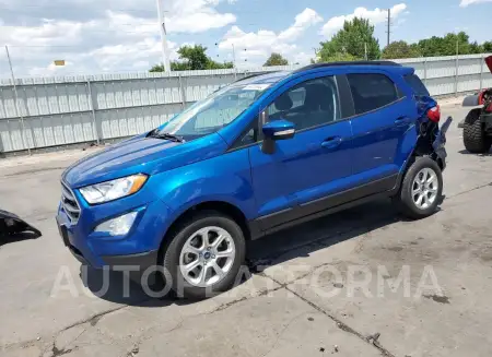 FORD ECOSPORT S 2022 vin MAJ6S3GL5NC465388 from auto auction Copart