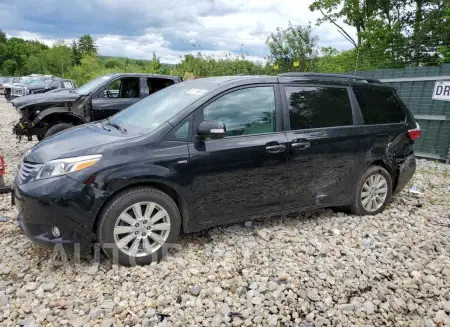 Toyota Sienna XLE 2017 2017 vin 5TDDZ3DC5HS181375 from auto auction Copart