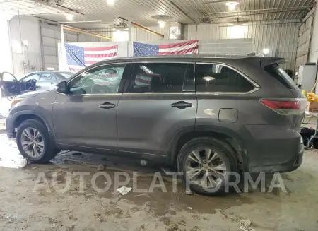 TOYOTA HIGHLANDER 2015 vin 5TDJKRFH6FS146702 from auto auction Copart