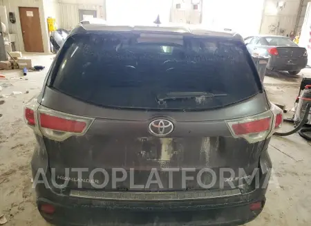 TOYOTA HIGHLANDER 2015 vin 5TDJKRFH6FS146702 from auto auction Copart