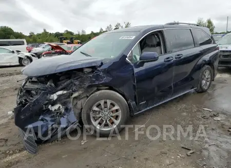 Toyota Sienna LE 2021 2021 vin 5TDKSKFCXMS038144 from auto auction Copart