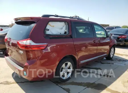 TOYOTA SIENNA LE 2017 vin 5TDKZ3DC4HS857791 from auto auction Copart