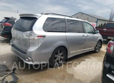 TOYOTA SIENNA SE 2016 vin 5TDXK3DC4GS757036 from auto auction Copart