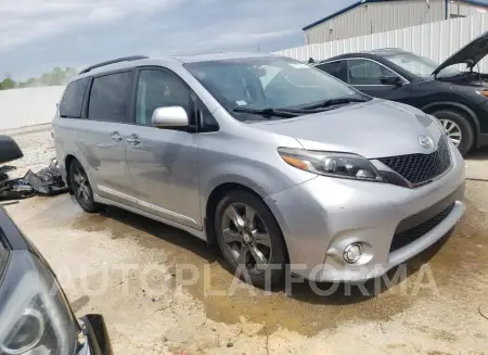 TOYOTA SIENNA SE 2016 vin 5TDXK3DC4GS757036 from auto auction Copart