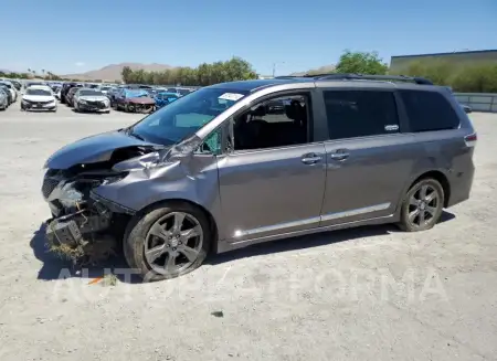 Toyota Sienna SE 2017 2017 vin 5TDXZ3DC4HS891073 from auto auction Copart