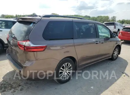 TOYOTA SIENNA XLE 2020 vin 5TDYZ3DC2LS057798 from auto auction Copart