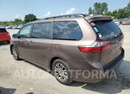 TOYOTA SIENNA XLE 2020 vin 5TDYZ3DC2LS057798 from auto auction Copart