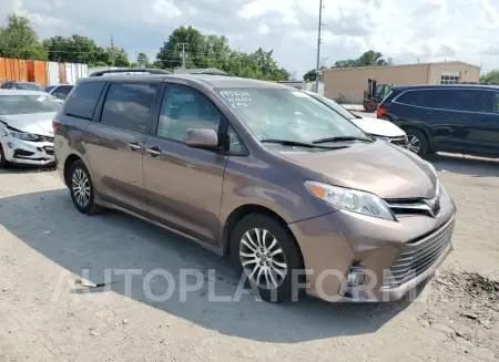 TOYOTA SIENNA XLE 2020 vin 5TDYZ3DC2LS057798 from auto auction Copart