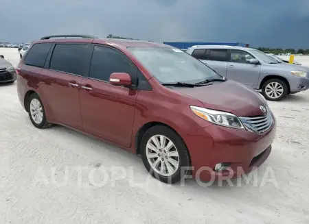 TOYOTA SIENNA XLE 2017 vin 5TDYZ3DC5HS787857 from auto auction Copart