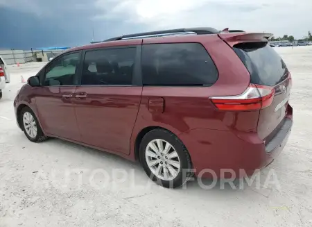 TOYOTA SIENNA XLE 2017 vin 5TDYZ3DC5HS787857 from auto auction Copart