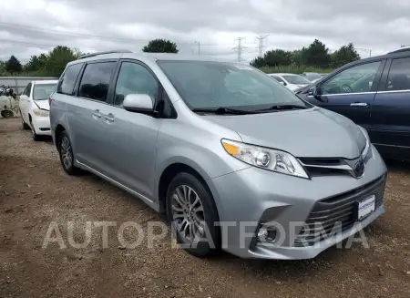 TOYOTA SIENNA XLE 2019 vin 5TDYZ3DC5KS008528 from auto auction Copart