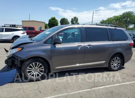 Toyota Sienna XLE 2020 2020 vin 5TDYZ3DC6LS080646 from auto auction Copart