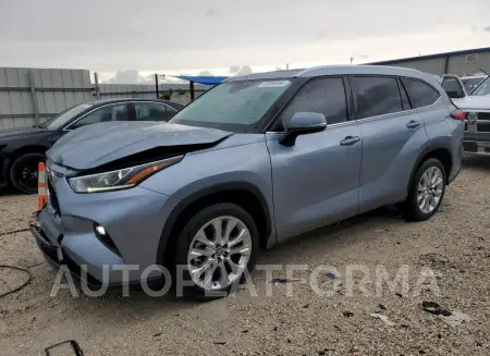 Toyota Highlander 2022 2022 vin 5TDYZRAH9NS118327 from auto auction Copart