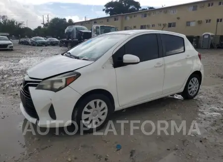 Toyota Yaris 2015 2015 vin VNKKTUD32FA030784 from auto auction Copart