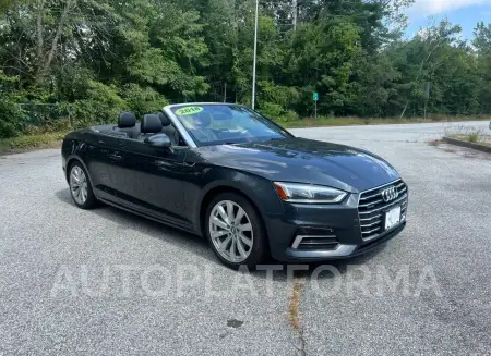 AUDI A5 PREMIUM 2018 vin WAUYNGF54JN006501 from auto auction Copart