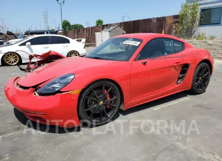 Porsche Cayman 2022 2022 vin WP0AB2A86NS263183 from auto auction Copart