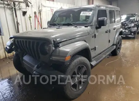 Jeep Wrangler 2021 2021 vin 1C4HJXEN8MW649982 from auto auction Copart