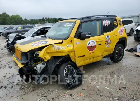 JEEP RENEGADE T 2016 vin ZACCJBCT6GPD69297 from auto auction Copart