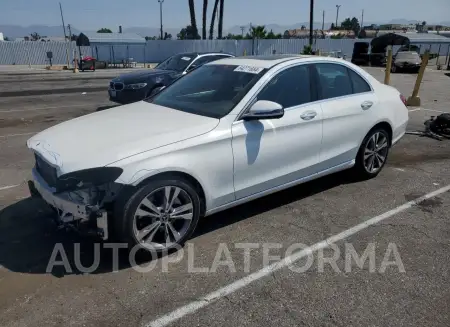 Mercedes-Benz C300 2021 2021 vin W1KWF8DB3MR642738 from auto auction Copart