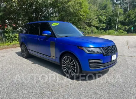 LAND ROVER RANGE ROVE 2019 vin SALGV5RE6KA558761 from auto auction Copart