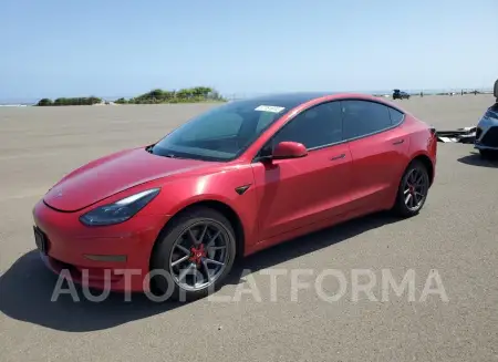 Tesla Model 3 2021 2021 vin 5YJ3E1EA5MF907436 from auto auction Copart