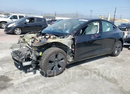 Tesla Model 3 2022 2022 vin 5YJ3E1EB9NF245340 from auto auction Copart