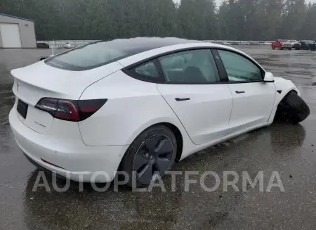 TESLA MODEL 3 2022 vin 5YJ3E1EBXNF228899 from auto auction Copart