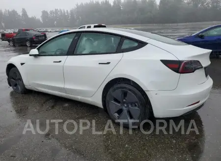 TESLA MODEL 3 2022 vin 5YJ3E1EBXNF228899 from auto auction Copart