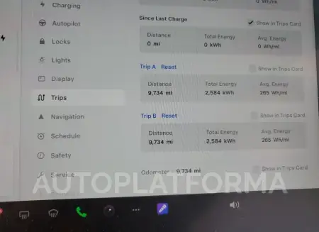 TESLA MODEL 3 2022 vin 5YJ3E1EBXNF228899 from auto auction Copart